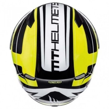 Мотошлем MT Mugello Maker Black-Fluo Yellow XS