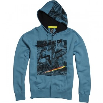 Толстовка FOX Decca Zip Front Fleece Indigo M
