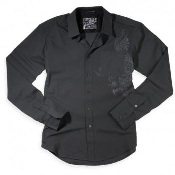 Рубашка FOX Stones L/S Woven Carbon S