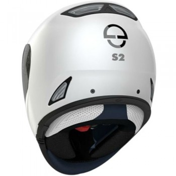 Мотошлем Schuberth S2 Stripes White-Grey 2XL