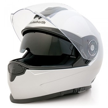 Мотошлем Schuberth S2 Stripes White-Grey 2XL