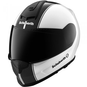 Мотошлем Schuberth S2 Stripes White-Grey 2XL