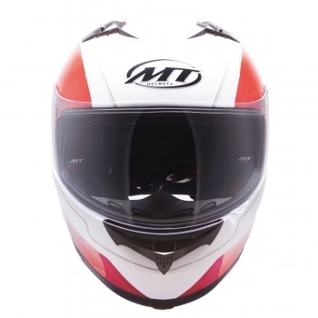 Мотошлем MT Blade SV Boss White-Red L