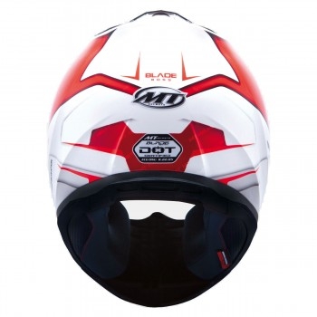 Мотошлем MT Blade SV Boss White-Red S