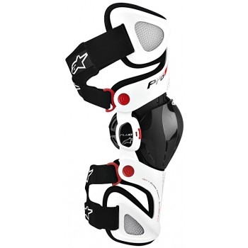 Мотонаколенники Alpinestar FLUID PRO X-BLEND White-Black-Red XL-2XL (2014)