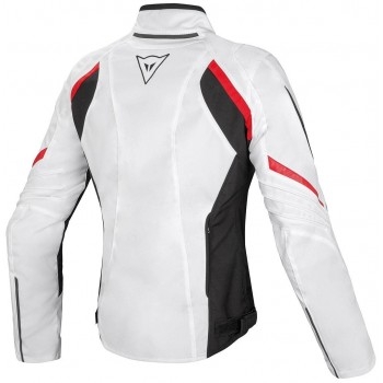 Мотокуртка женская Dainese Laguna Seca D-Dry White-Black-Red 40