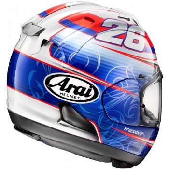 Мотошлем Arai RX-7V Pedrosa White-Red-Blue L