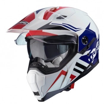 Мотошлем Caberg Xtrace Lux White-Blue-Red XL
