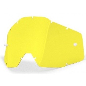 Линза для мотоочков 100% Racecraft/Accuri/Strata Replacement Lens Yellow Anti-Fog