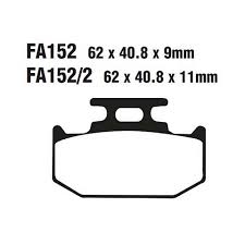 Тормозные колодки EBC FA152TT