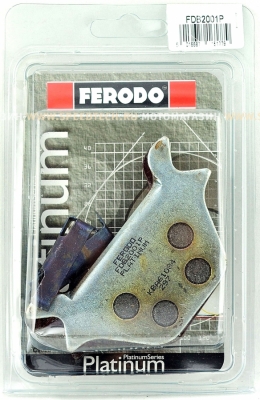 Колодки тормозные дисковые FERODO FDB2001P