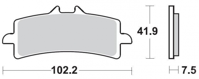 Колодки тормозные Braking BR 930CM55