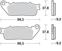 Колодки тормозные Braking BR 942CM56