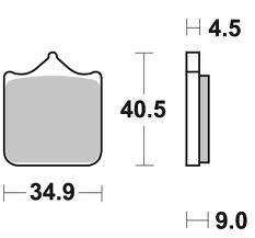 Колодки тормозные Braking BR 947CM55