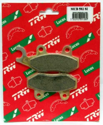 Колодки тормозные дисковые LUCAS MCB582SI Колодки тормозные дисковые LUCAS MCB582SI