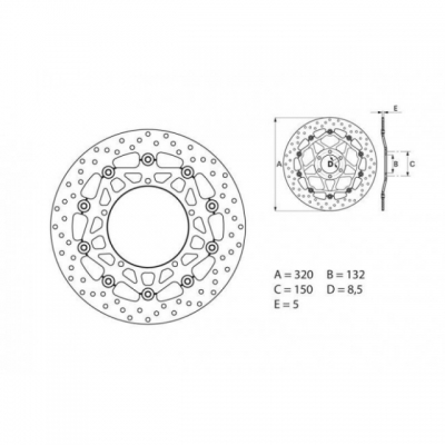 Диск тормозной BREMBO 78B40871