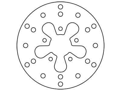 Диск тормозной LUCAS MST258