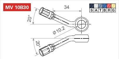 Фитинг LUCAS MV10B30S