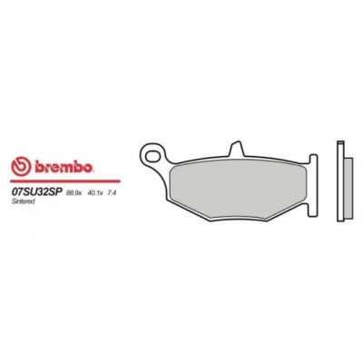 Тормозные колодки для мотоцикла BREMBO 07SU32SP