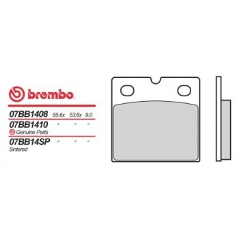 Тормозные колодки Brembo 07BB14SP