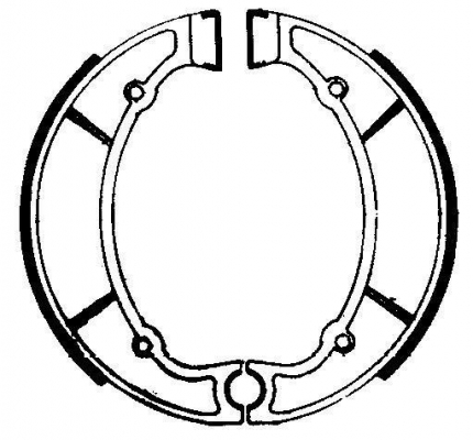 Колодки тормозные барабанные Ferodo FSB769