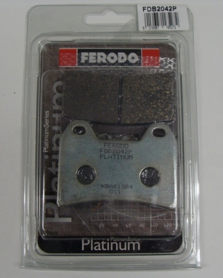 Колодки тормозные дисковые FERODO FDB2042P