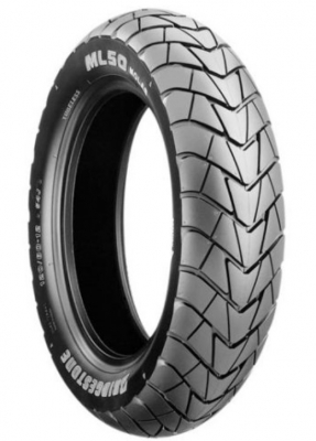 Шина для скутера передняя/задняя Bridgestone 120/90-10 TL 57J ML50