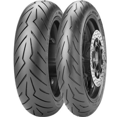 Шина для скутера задняя PIRELLI 160/60R14 TL 65H DIABLO SCOOTER