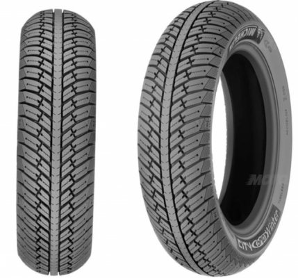 Шина для скутера передняя/задняя MICHELIN 3.50-10 (59J) TL/TT CITY GRIP WINTER