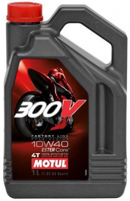 Масло моторное Motul 300V 4T Factory Line Road Racing 10W40 4L