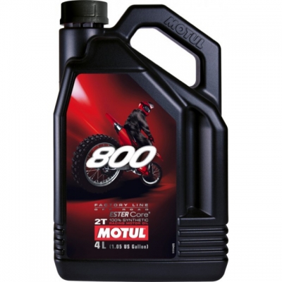 Масло мотроное Motul 800 2T Factory Line Off Road - 4L