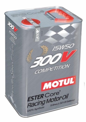 Масло моторное Motul 300V COMPETITION 15W50 - 5 литров