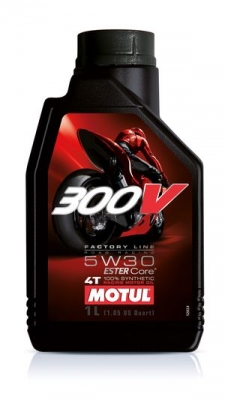Масло моторное Motul 300V 4T Factory Line Road Racing 5W30 1L
