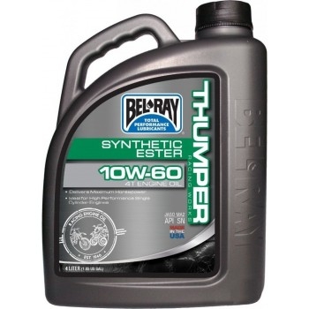 Масло моторное Bel-Ray Works Thumper Racing Synthetic Easter 4T 10W-60 (4L)