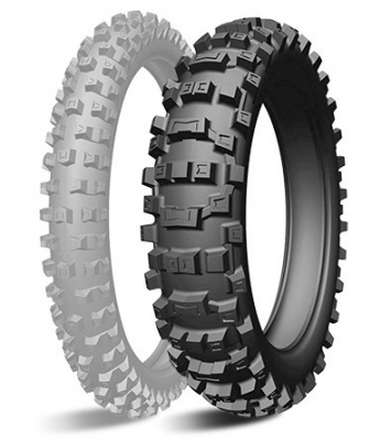 Шина кроссовая задняя MICHELIN 110/90-19 TT 62R AC10