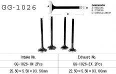 Клапан впускной VESRAH GG-1026-IN