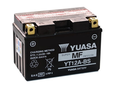 Аккумулятор Yuasa YT12A-BS(10Ah-175A)