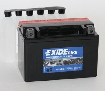 Аккумулятор EXIDE ETX9-BS = YTX9-BS