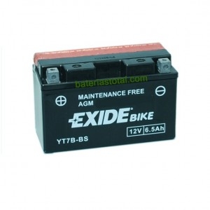 Аккумулятор EXIDE ET7B-BS = YT7B-BS