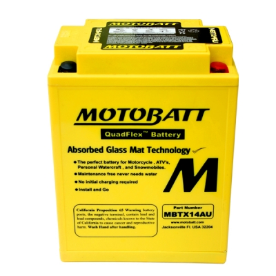 MOTOBATT MBTX14AU - аккумулятор мотоциклетный
