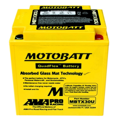 Аккумулятор Motobatt MBTX30U