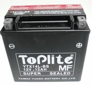 Мотоакумулятор Toplite YTX14L-BS