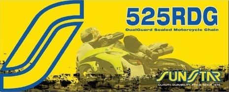 Цепь приводная SunStar SS 525RDG - 110 звеньев