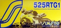 Цепь приводная SunStar SS 525RTG1 - 124 звеньев