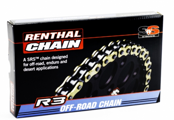 Цепь приводная Renthal R3-3 Chain 520-118 звеньев