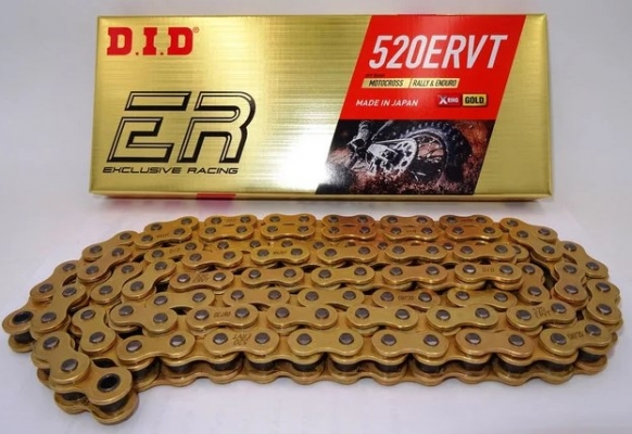 Цепь приводная DID 520ERVT G&G - 116 звеньев Цепь приводная DID 520ERVT G&G - 116 звеньев