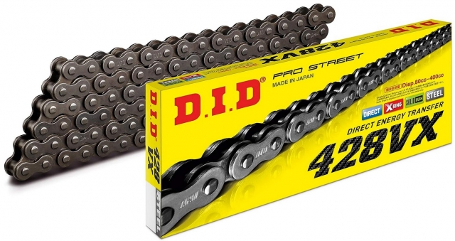 Цепь приводная DID 428VX-126 звеньев, X-Ring
