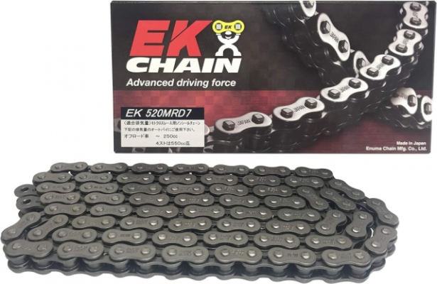 Цепь приводная EK Chain 520MRD7-120 звеньев Цепь приводная EK Chain 520MRD7-120 звеньев