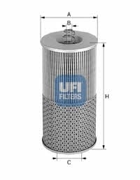 Фильтр масляный UFI 25.531.00