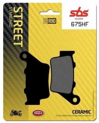 Колодки тормозные дисковые SBS 675HF (FDB2005) Колодки тормозные дисковые SBS 675HF (FDB2005)